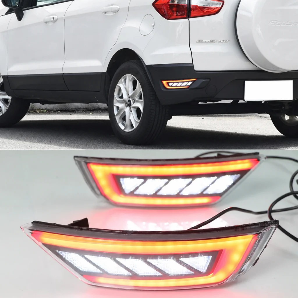 

For Ford Escape Kuga 2013 2014 2015 2016 2017 2018 Car Right Rear Bumper Reflector Lights Rear Fog Lamp Assembly
