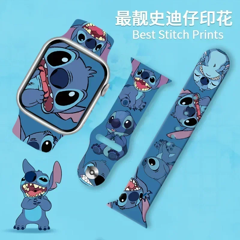 Disney Stitch Watch Smart Cartoon LED Electronic Touch Fashion Watch Waterproof Educational Children Birthday Christmas Gift Toy