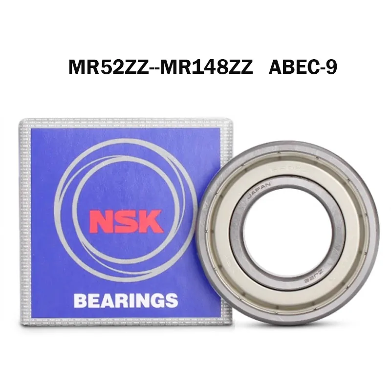 10PCS Origin Japan NSK Miniature Bearing MR52 MR53 MR63 MR72 MR74 MR83 MR84 MR85 MR93 MR95 MR104 MR105 MR106 MR115 MR117 MR128ZZ