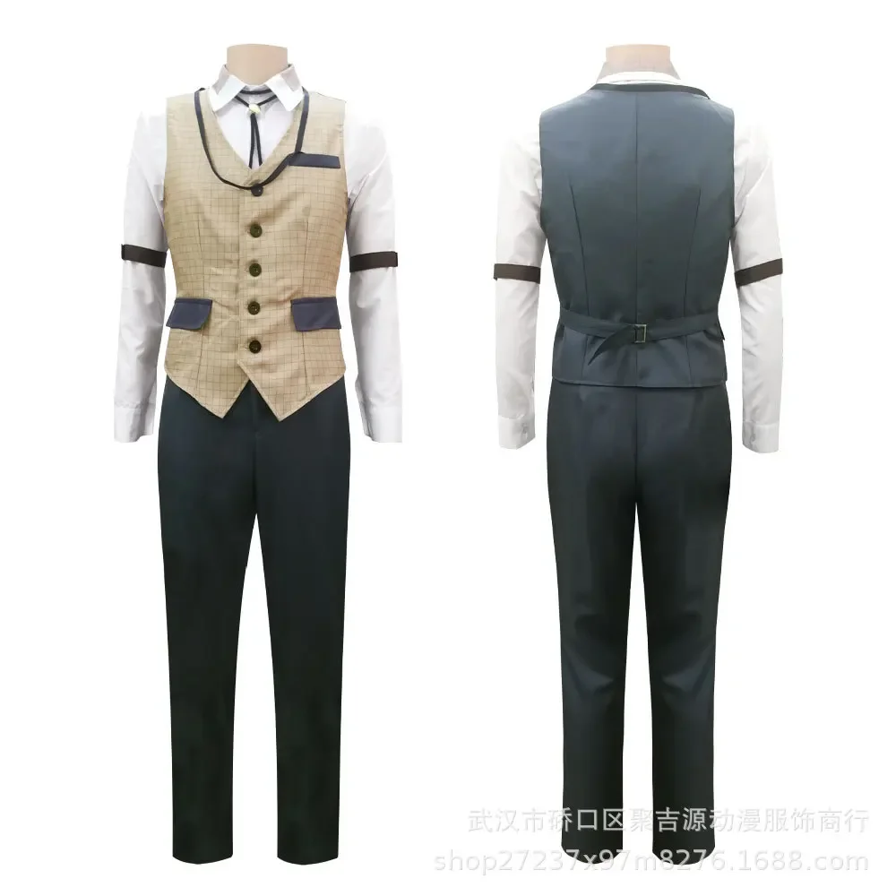 Unisex Anime Cos Vilhelm Cosplay Costumes Halloween Uniform Custom Size