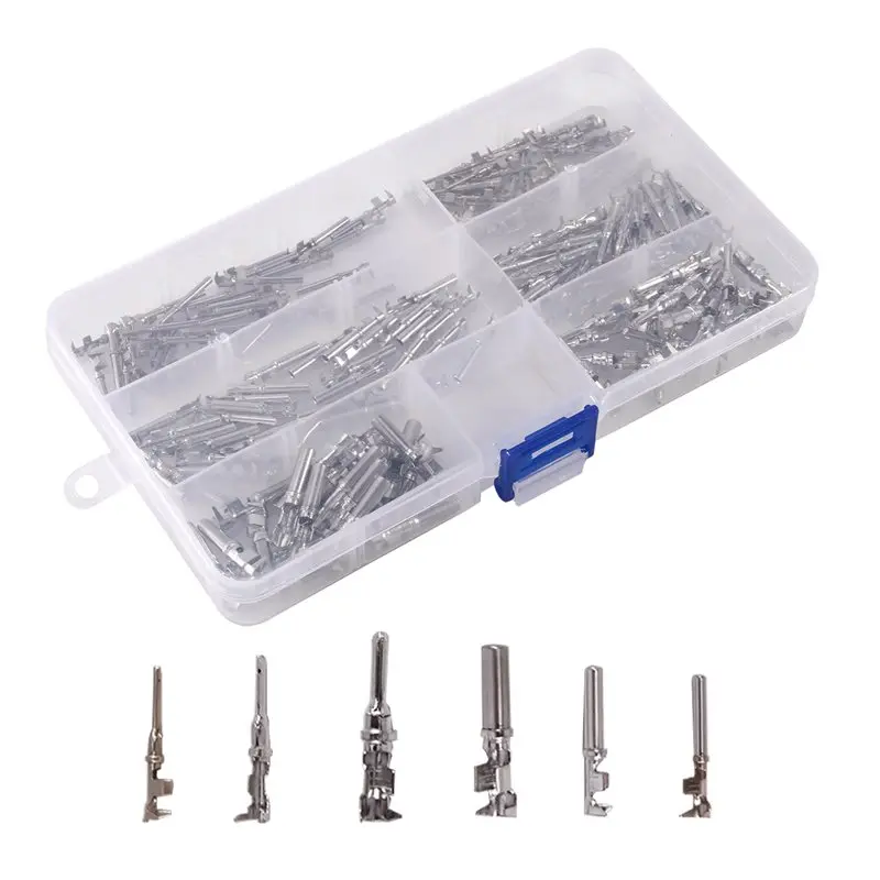 ABZL 180Pcs Wire Connectors For Deutsch Electrical Pins Sizes 12/16/20 Terminals, Wire Gauge 12-22 AWG For DT Series