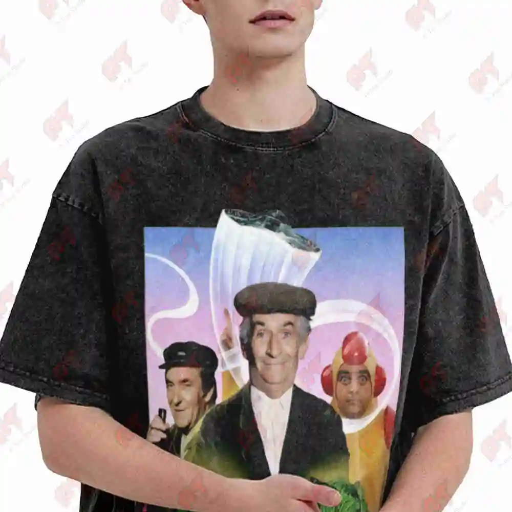 Cabbage Soup Vintage Washed Tee Pure Cotton T-Shirt