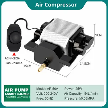 NEJE 25W 空氣壓縮機,54公升/分鐘空氣輸出量,適用於雷射切割雕刻機的空氣輔助泵 10 最佳銷售 空氣泵雷射 - №1