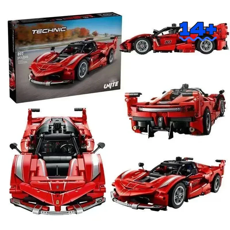 

Коллекционный набор для сборки Ferrari FXX 42212 от Disney Creation: высококачественная модель, идеальный рождественский подарок для семейного досуга