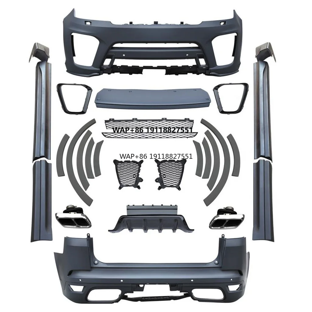 

Body Kit Suitable forSport 2018 Upgrade Bodykit to SVR Style L494 Facelift Part Car Modified Accessories