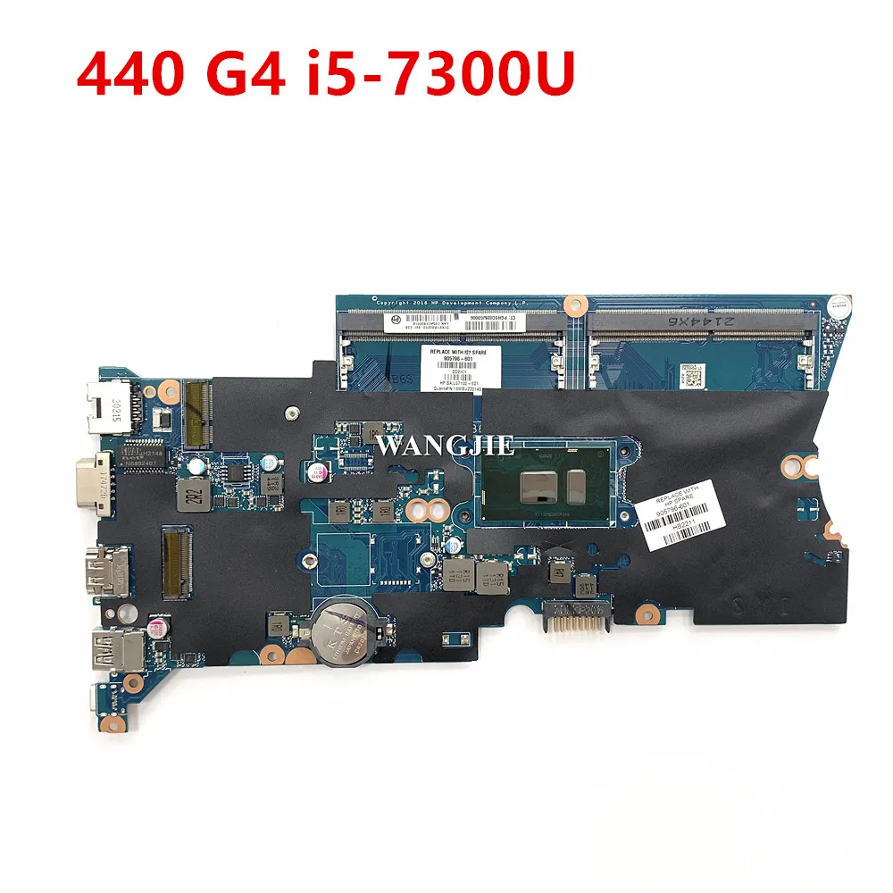 

For HP ProBook 430 G4 Laptop Motherboard 905796-601 905796-001 Core i5-7300U dual-core processor DA0X81MB6E0 100% Working