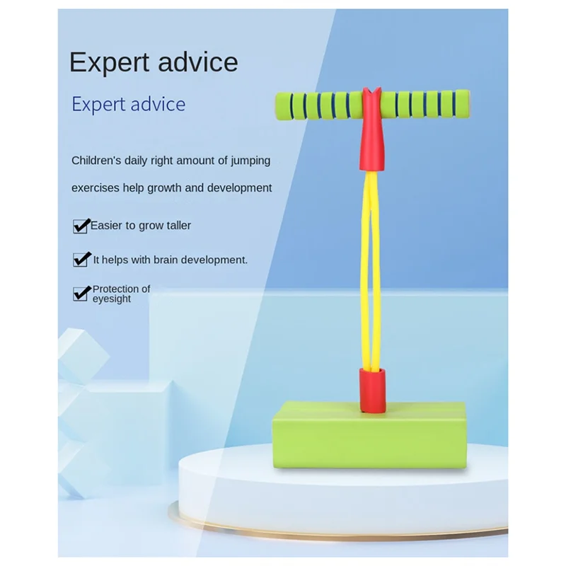 Uitstekende kwaliteit-Children's Jumping Pole Toy Indoor & Outdoor Sports Game Balance Training Foam Spring Jumping Machine Holiday