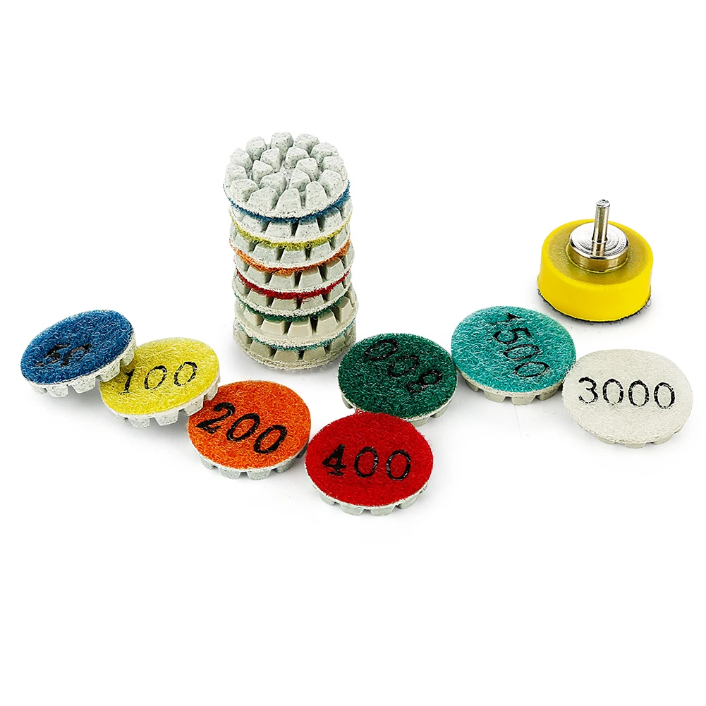 1 بوصة لوحة التلميع الرطب الجاف عازلة قرص الطحن لملحقات أدوات السلطة الخرسانية الجرانيت الرخام #2