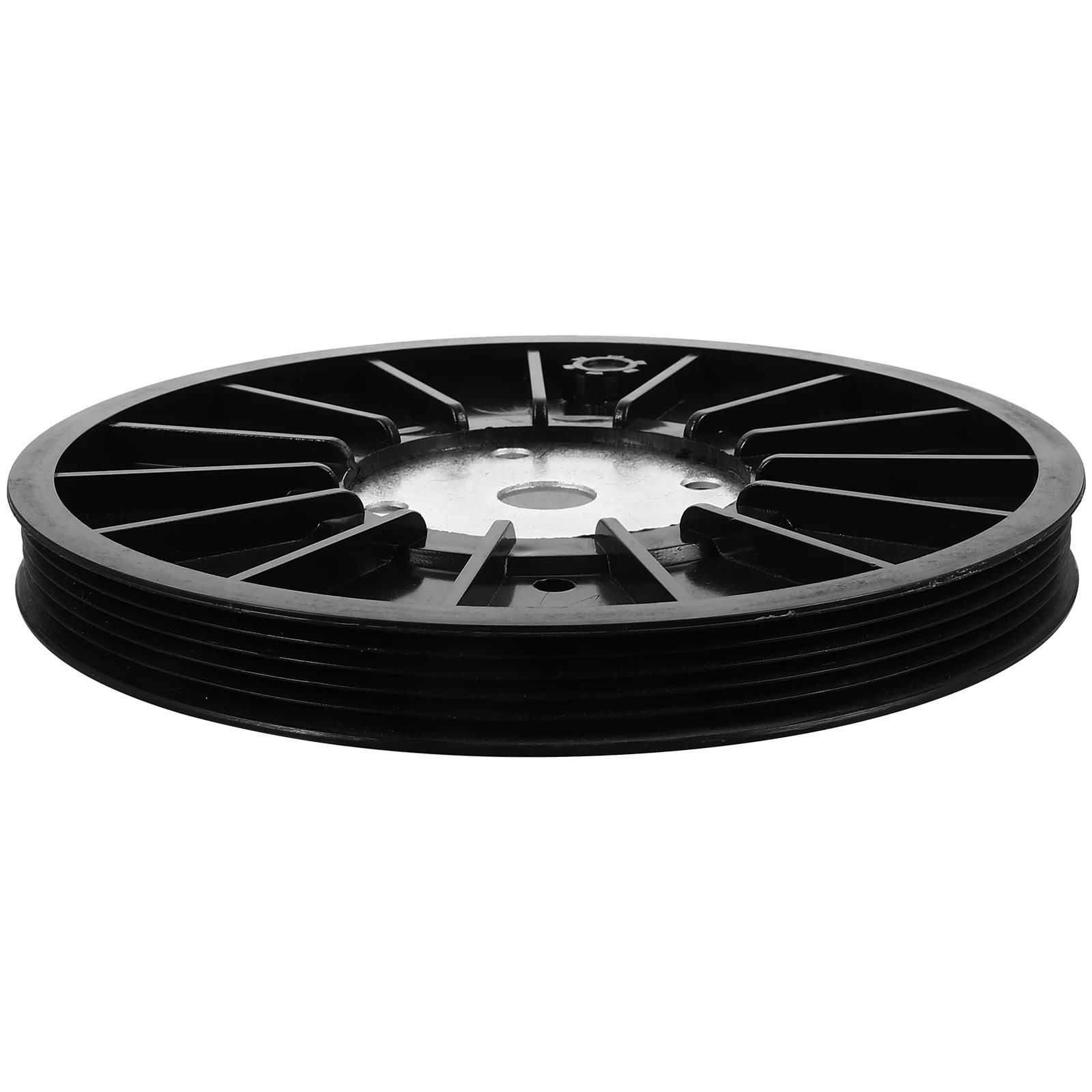 

5PK Dynamic Belt Wheel ABS Fitness Bike Belt Drive Disc for Exercise Fitness Bikes Enhance Workout Compatibility