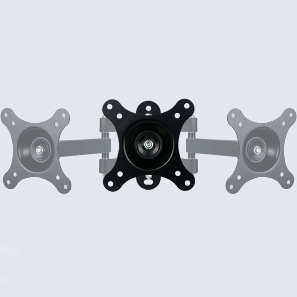 

Wall Mount Bracket for 10 27 Inch LED Monitor Black LCD Frame Support Universal Hole Pattern High Grade Steel Save Space