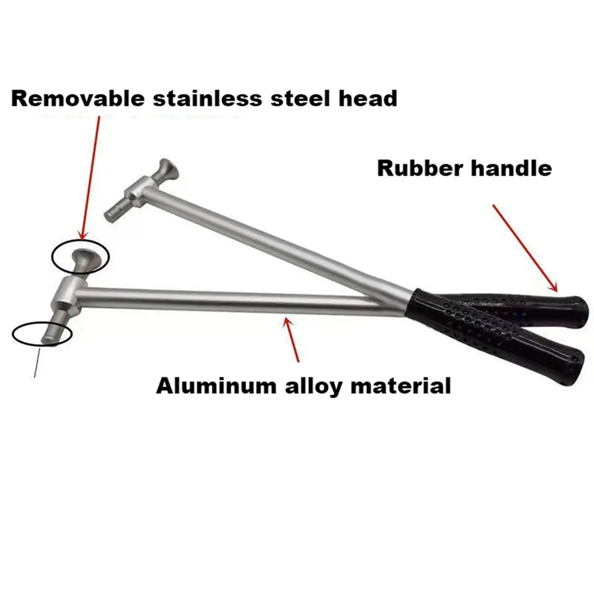

НОВЫЙ! Автомобильный молоток из нержавеющей стали для ремонта вмятин без покраски на кузове автомобиля и автоматического удаления вмятин