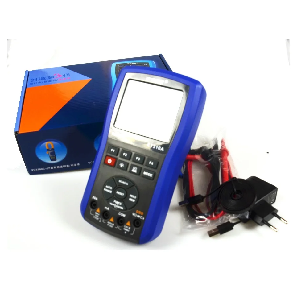 ET310A 10MHz/50Msps Digital Multimeter Storage Oscilloscope DMM Functions True RMS AC/DC Voltage Current Resistance Tester