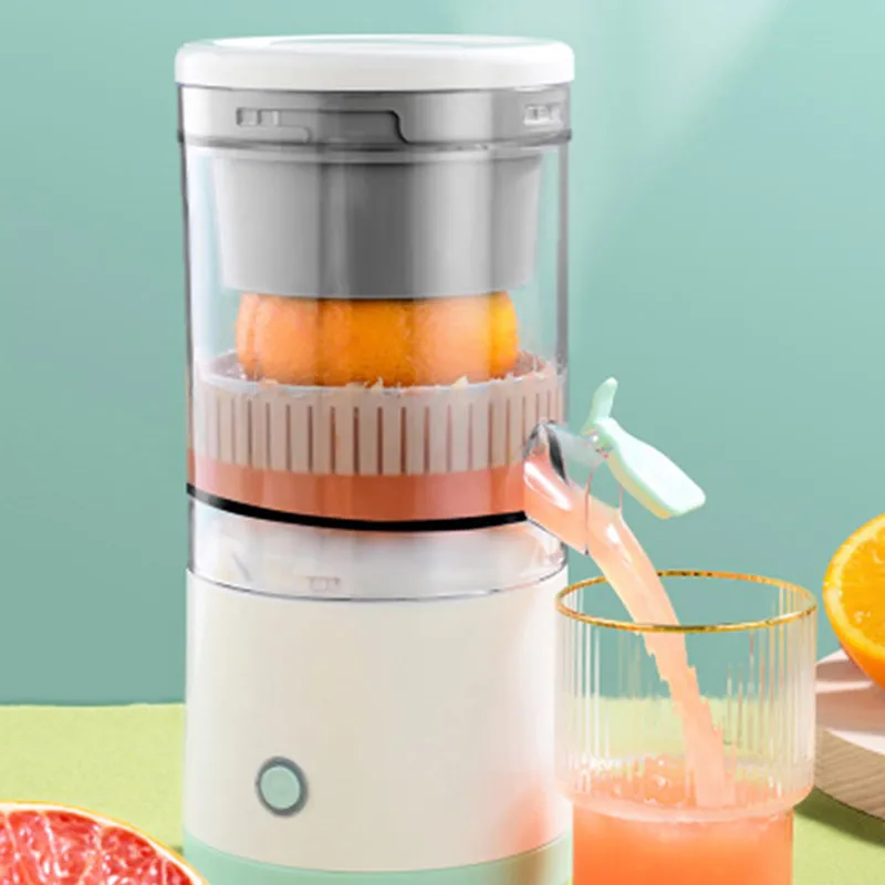 Electric Fruit Juicer Portable Single Auger Juicer Orange Lemon Fruit Blender Mini Household Squeezer Mixer Citrus For Travel