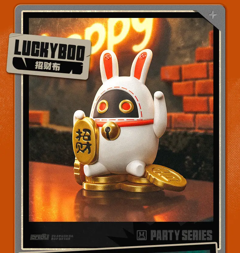 Original POPMART Zenless Zone Zero Bangboo Party Serie Blind Box Mystery Box Figur PVC Weichgummi 3D Figurine Ornament Geschenk – Detail 10
