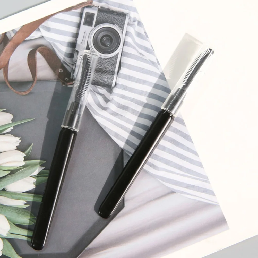 12 قطعة من مشط الرموش للنساء، أداة مكياج محمولة ممتازة، فرشاة رموش من السيليكون، ملحقات تجميل أساسية للسفر