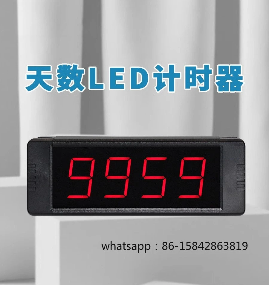 LED Countdown Timer Days Card Electronic High School Entrance Examination Activities Remote Control Customized Display