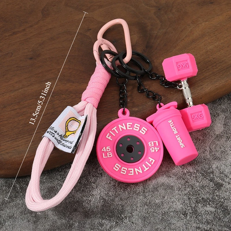 Gantungan Kunci Barbel Mini Kr - Health Wellness Gifts ulasan dan harga