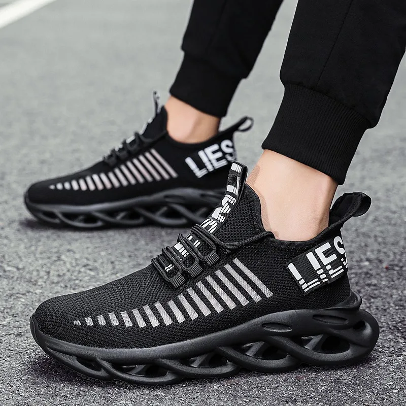 YRZL Men Shoes Sport Comfortable Sneakers Breathable Couple Running Shoes Women Tenis Sports Shoe White Walking Man Sneakers image 5