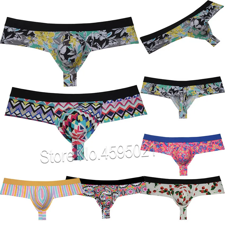 

Men's Panties Underpants Skimpy Boxers Japanese Style Underwear 1/3 Back Coverage Brazilian Bikini Thong Swim Trunks