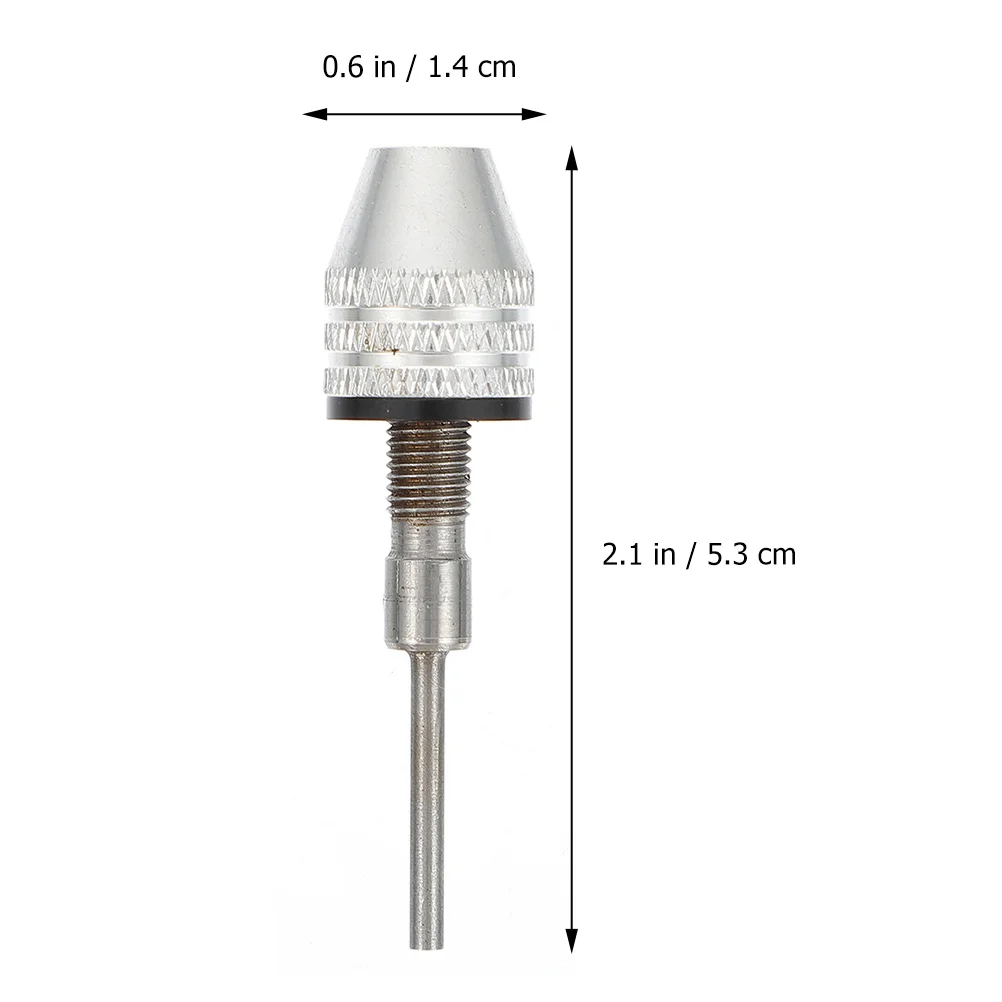 

Mini Drill Chuck 3Mm Round Shaft Electric Grinding Tool Adapter Fast Bit Lock Drill Chuck Converter For Power Tools