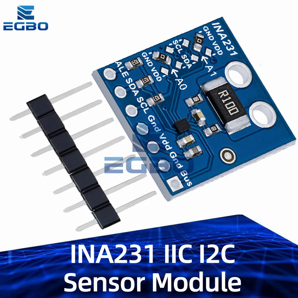 1~10PCS EGBO INA231 IIC I2C Interface Bi-directional Current/Power Monitoring Sensor Module For Arduino