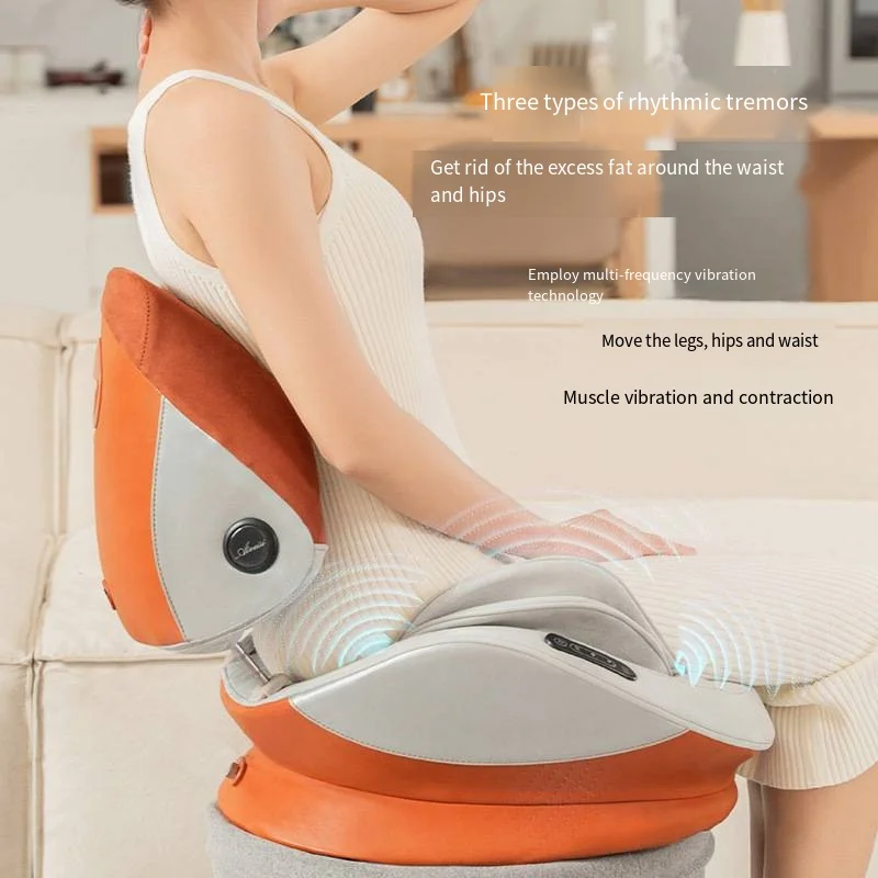 الاسترخاء الكهربائية ثلاثية الأبعاد العجن تدليك وسادة مقعد ساخنة الظهر الأرداف شياتسو الاهتزاز مدلك قدم لتطبيق الجسم #6