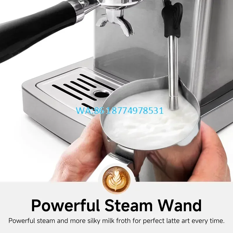 Wmwmnu for H10A Italian Semi-automatic Commercial Stainless Steel Hot Cold Dual Temperature Milk Frother Integrated Coffee