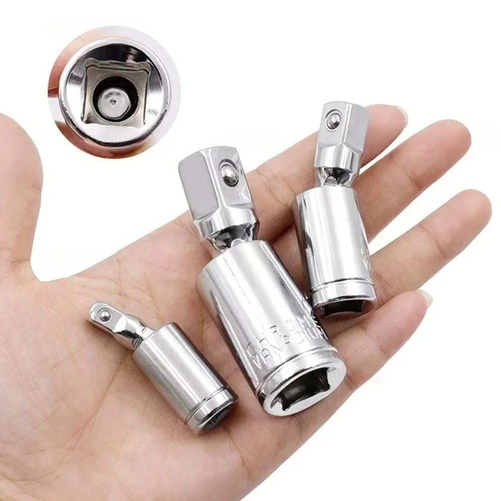 1/4 Inch 3/8 Inch 1/2 Inch Gimbal Ratchet Angle Rod Sleeve Manual Pneumatic Folding Adapter Tool Sleeve Power Tool Accessory