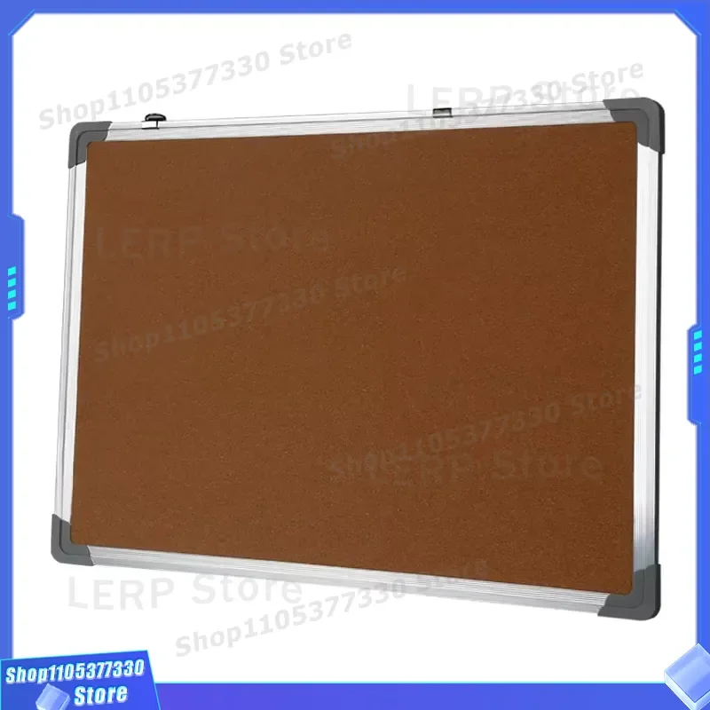 Vertical Wooden Frame Cork Pin Board Fabric Note Display for Stationery and Information Direct Manufacturer Supply High
