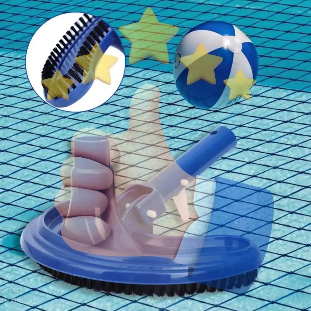 

Насадка-щетка для чистки дна прудов, бассейнов и фонтанов, для использования на открытом воздухе, с функцией всасывания и сетчатым фильтром