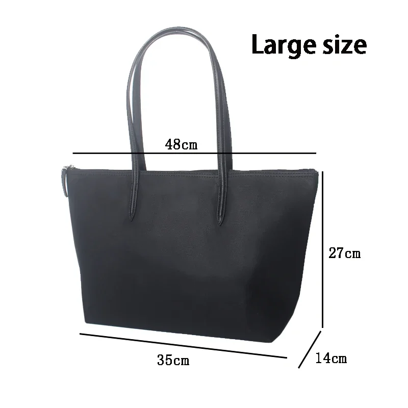 Women\'s Large Capacity Shopping Bag For Girl Shoulder Bags Female PVC Waterproof Mommy Bag Women\'s Crocodile Handbag