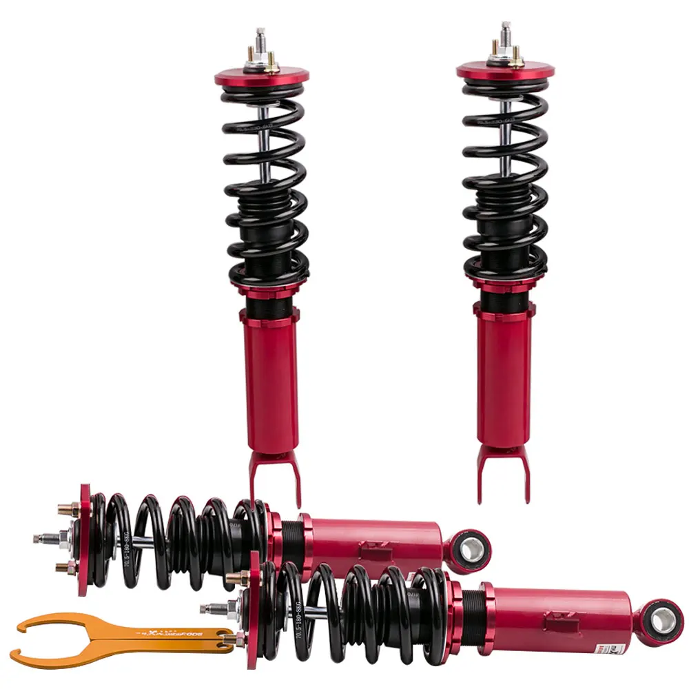MaXpeedingrods Shock Absorbers 24 Way Damper Coilover Suspension Kits for Nissan 300ZX Z32 1990-1996