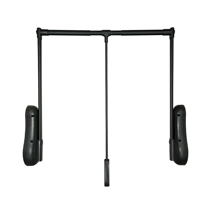 

Customizable removable tie, liftable clothes rod in wardrobe, clothing with pull rope through cloakroom