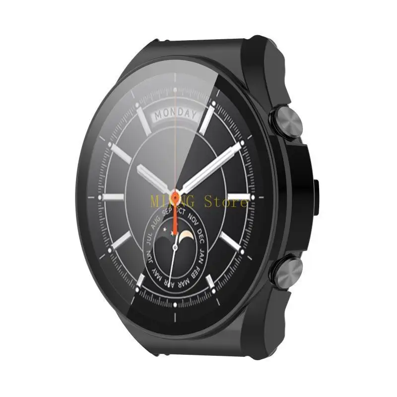 for Watch S1 Housing for Case Tempered Film Screen Protector Shockproof One-piece for Shell Smartwatch Cover best sale
