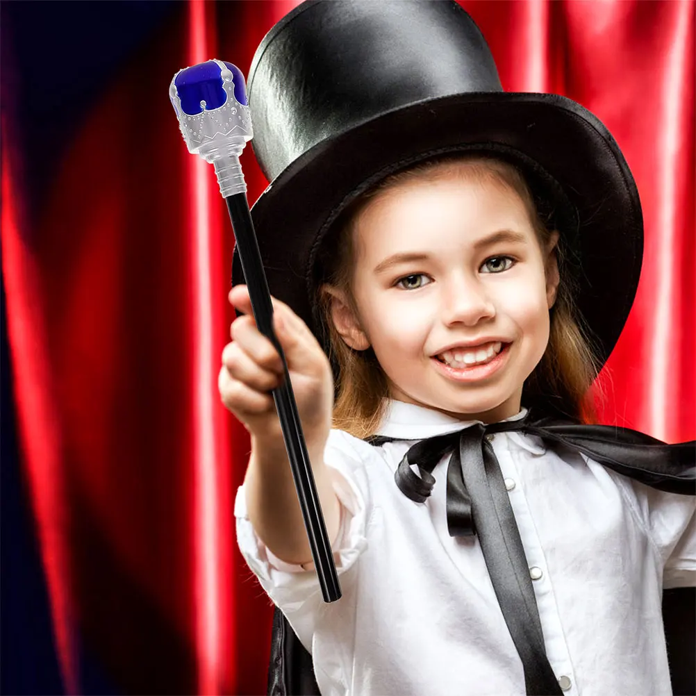 2 pçs traje de halloween real festa role play cetro para crianças cetro halloween prop crianças traje