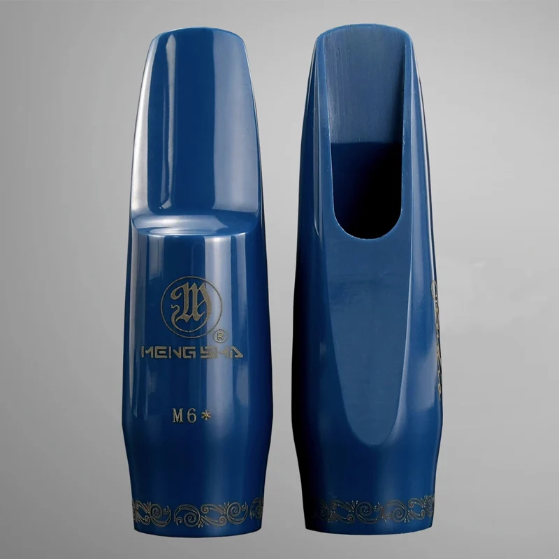 MENGSHA M6* Eb  alto Saxophone mouthpiece  Dream blue series  Jazz style