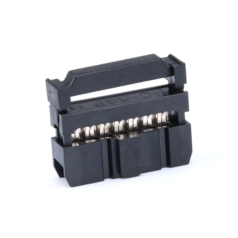 10PCS/Lot FC 6/8/10/12/14/16/18/20/30/40/50 Pins Female Header IDC Socket Connector 2.54mm Pitch For Ribbon Cable Connector