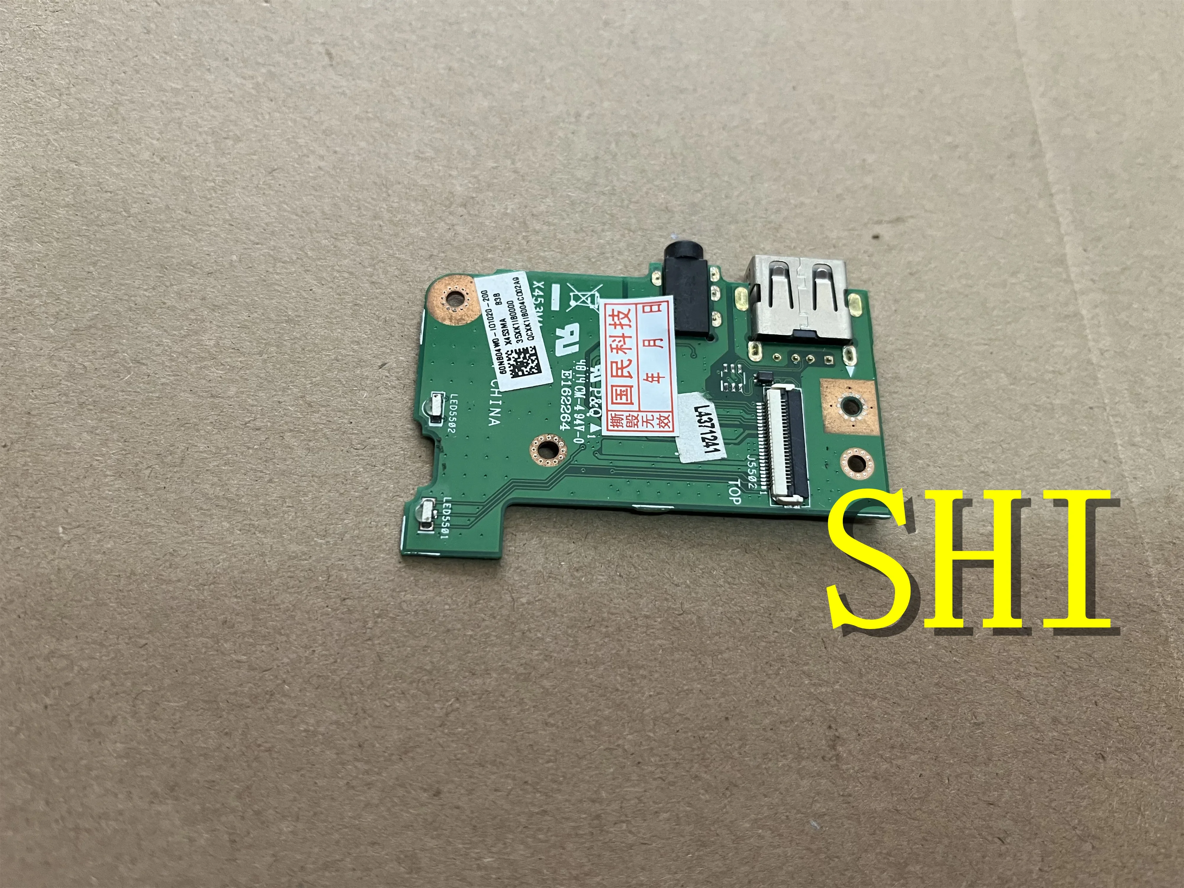 X453MA original Used FOR Asus X453M  F453M X403M X453M K453M X453MA_IO IO BOARD USB audio board free shipping