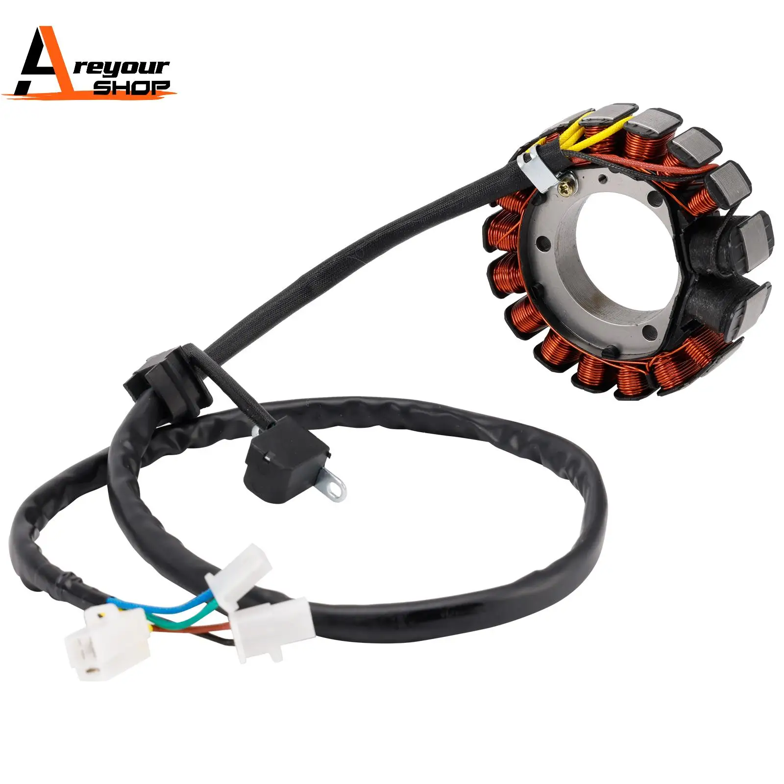 Areyourshop Estator Magneto para Suzuki DR800 S DR800 DR 800 S SU Big 1991 1992 1993 1994 1995 1996 1997