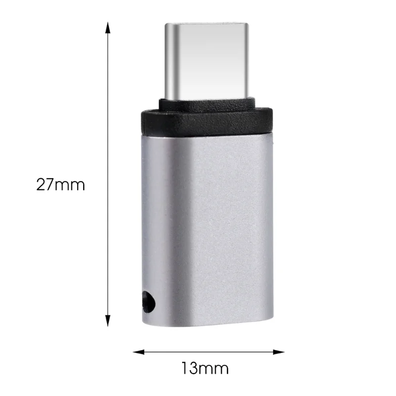 Universal Type-C Phone Charging Adapter Lightning Female To USB C Male Cable Converter Fast Charge Connector