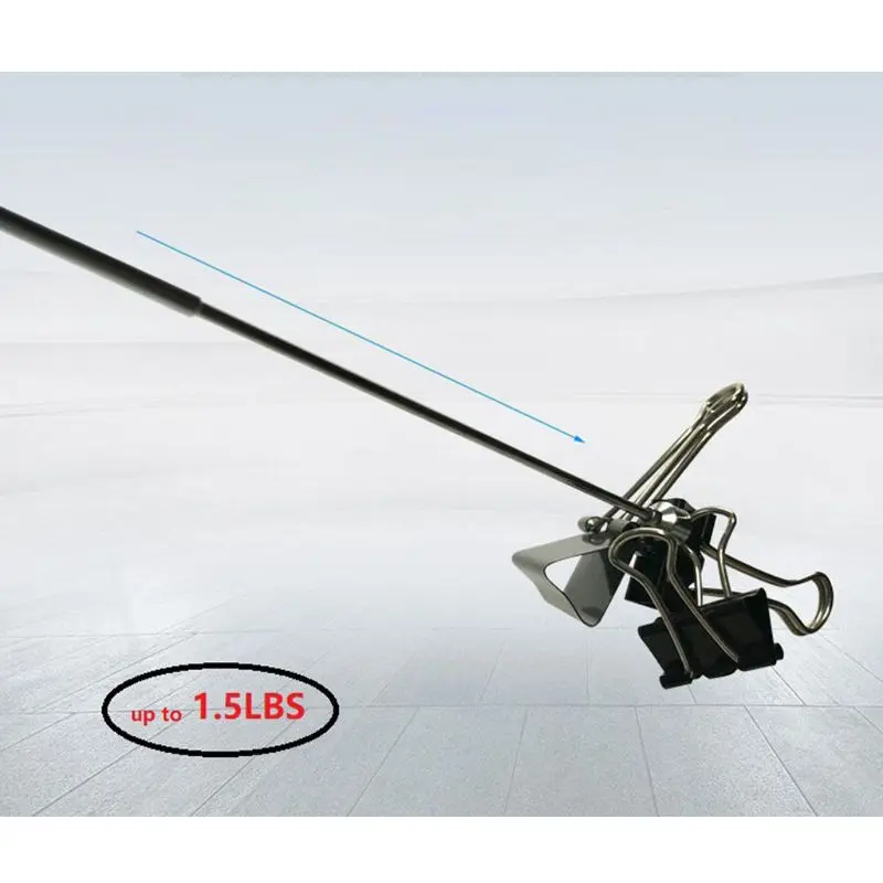 M6CF 1.5LB 25” Portable Telescopic Magnetic Pick Up Rod Stick Extending Magnet Picker Tools Pocket Clip Pen Picker