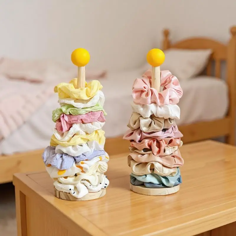 

Резинки для волос, органайзер для заколок, милый держатель для ювелирных изделий для девочек, веревка для головы, повязка на голову, стеллаж для хранения детских аксессуаров для волос