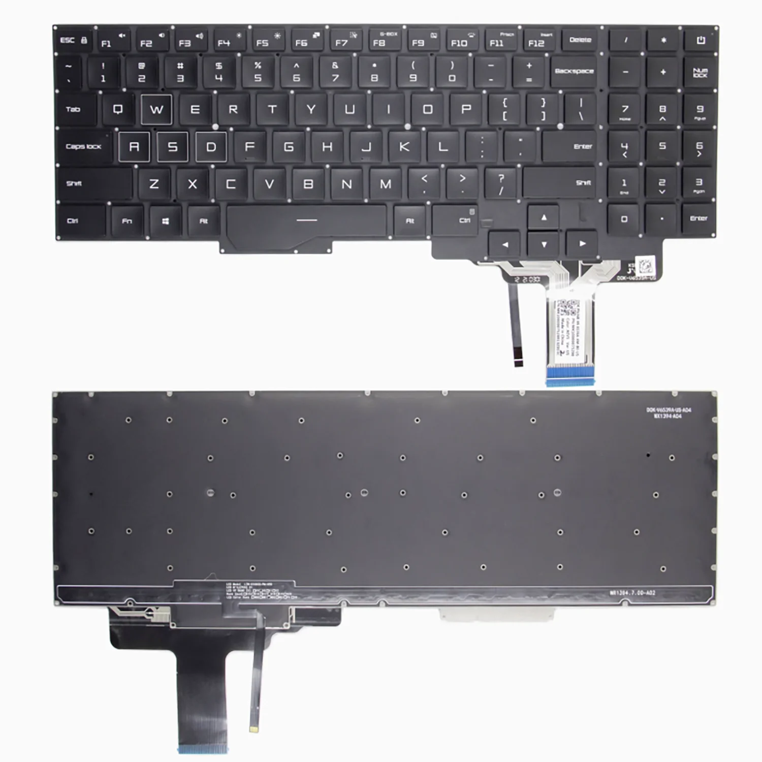 

US layout for Xiaomi Redmi Redmi G2020 G2021 XMG2003-AJ AB AL RMG2104 RMG2102 KSNR016AS V3311078 DOK-V6539A-US Laptop Keyboard