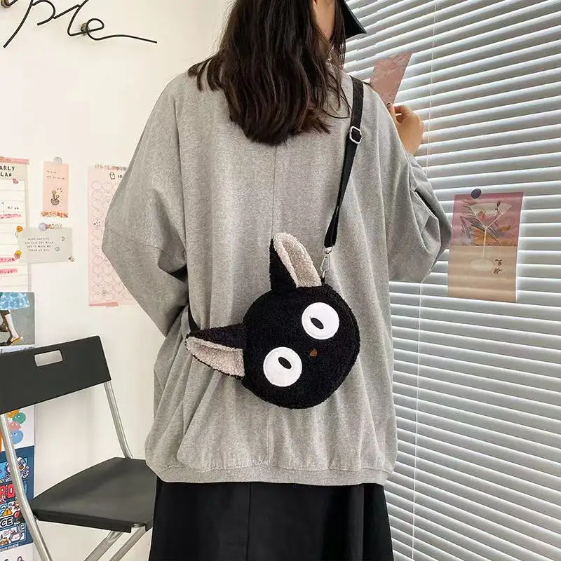 Japanese Style Kawaii Bag Women Cartoon Plush Shoulder Bag For Women Crossbody Bag Small Phone&Purse Bag