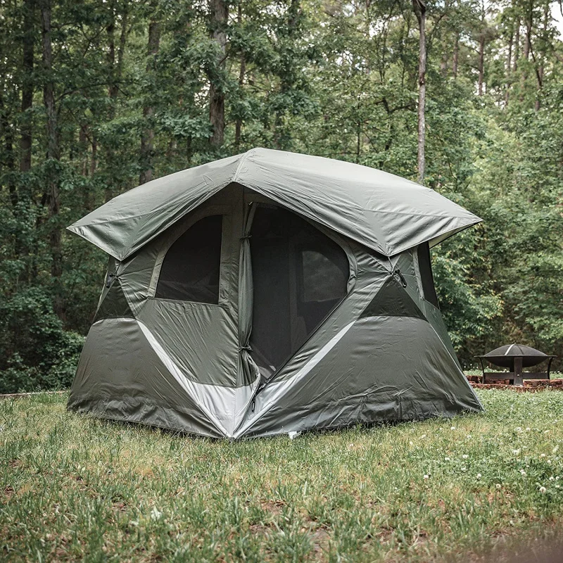 3-4 Person High Quality Outdoor Camping Double Layer Tent Hot Selling