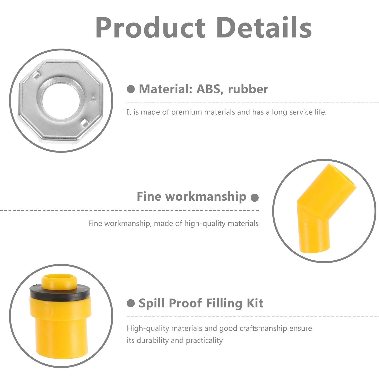 

Комплект для заправки охлаждающей жидкости: высококачественная воронка для бесвоздушной системы промывки, совместимая с отечественными автомобилями