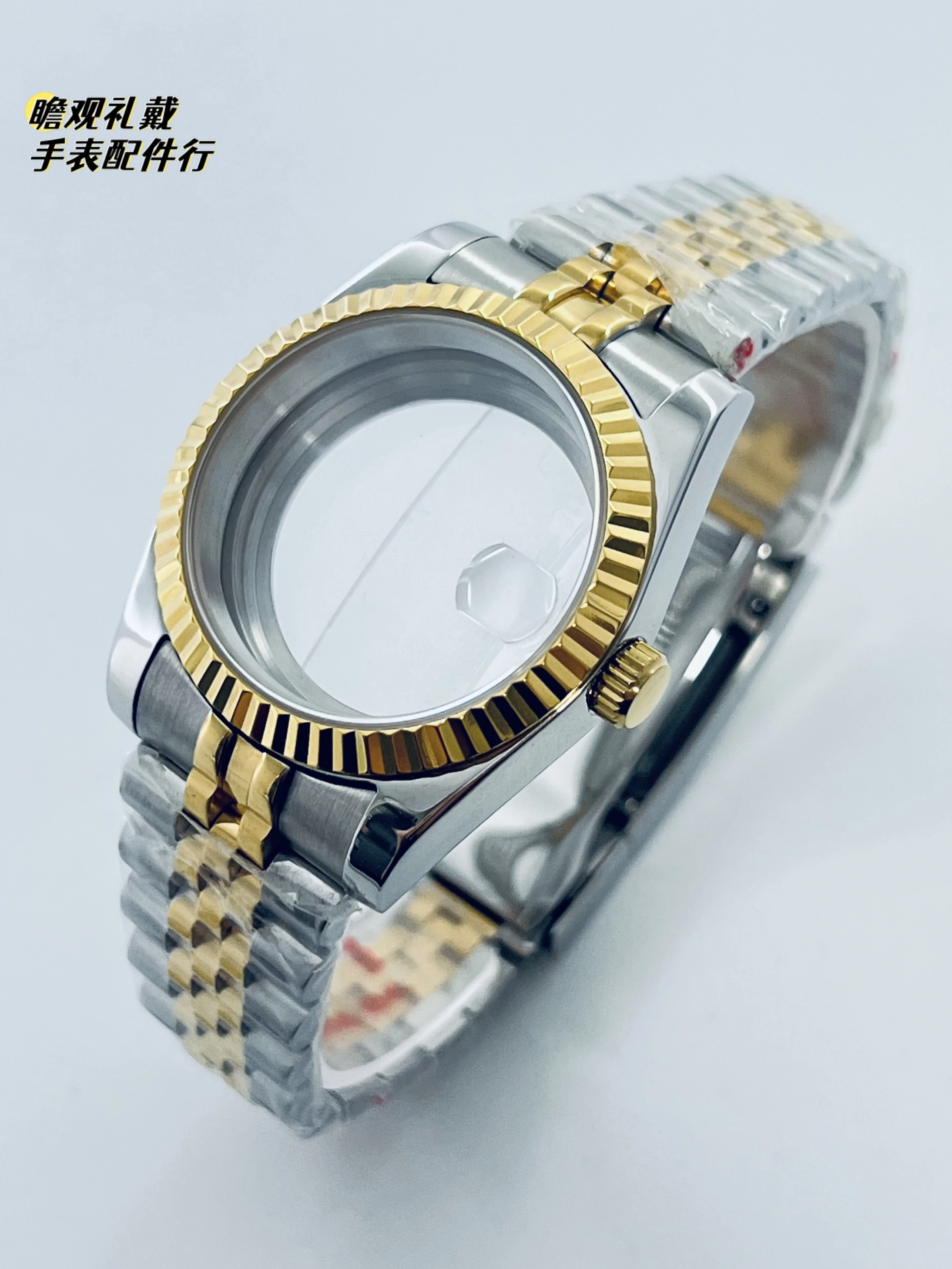 

The latest 36/40mm ring gold sapphire glass case five beads with NH34ETA2824PT5000 and other movements