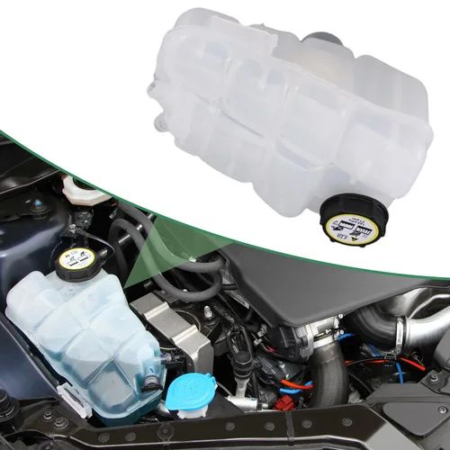 Imagen 2 del producto Para Volvo V40 1,6 T 2012 2013 2014 2015 2016 2017 2018 tanque de expansión del radiador refrigerante botella de depósito de desbordamiento 31338763