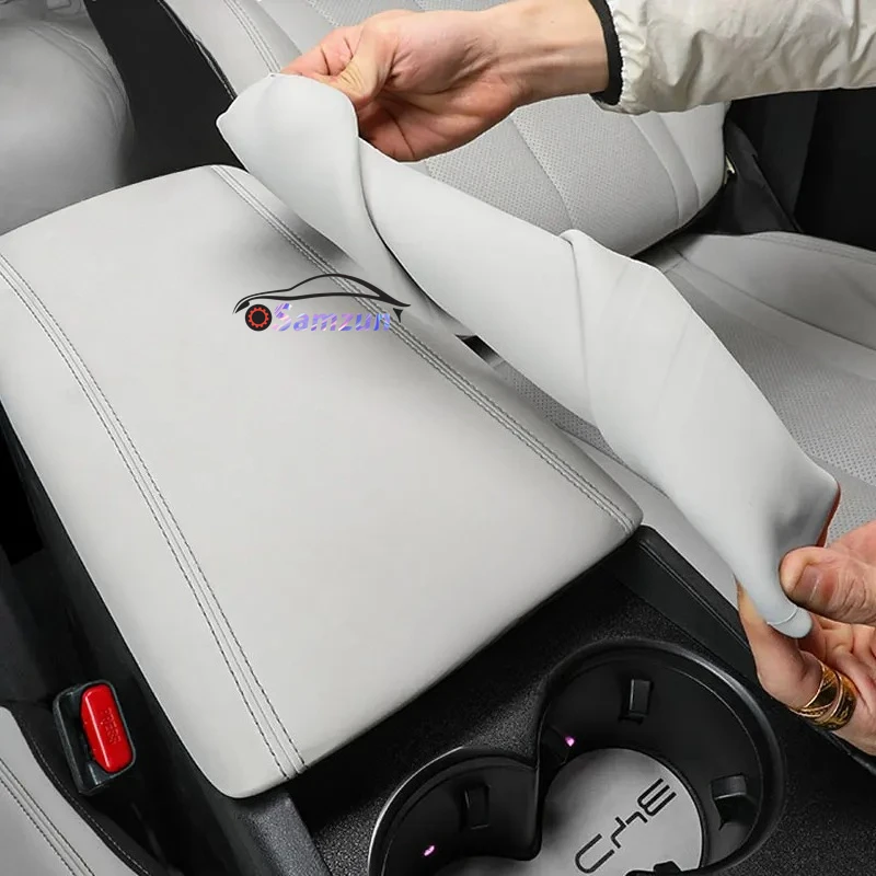 For BYD Seal 6 C6 DMI Touring 2025 2026 Car Styling Interior Armrest Anti-dirty Pad Cover Modificated Interior Auto Accessories