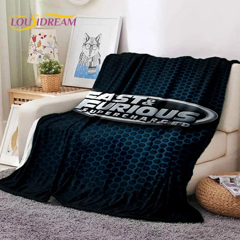 Latest Fast & Furious X 10 Vin Diesel Movie Soft Flannel Blankets,Throw Blanket Comfortable Blanket for Picnic Beds Sofa Bedroom